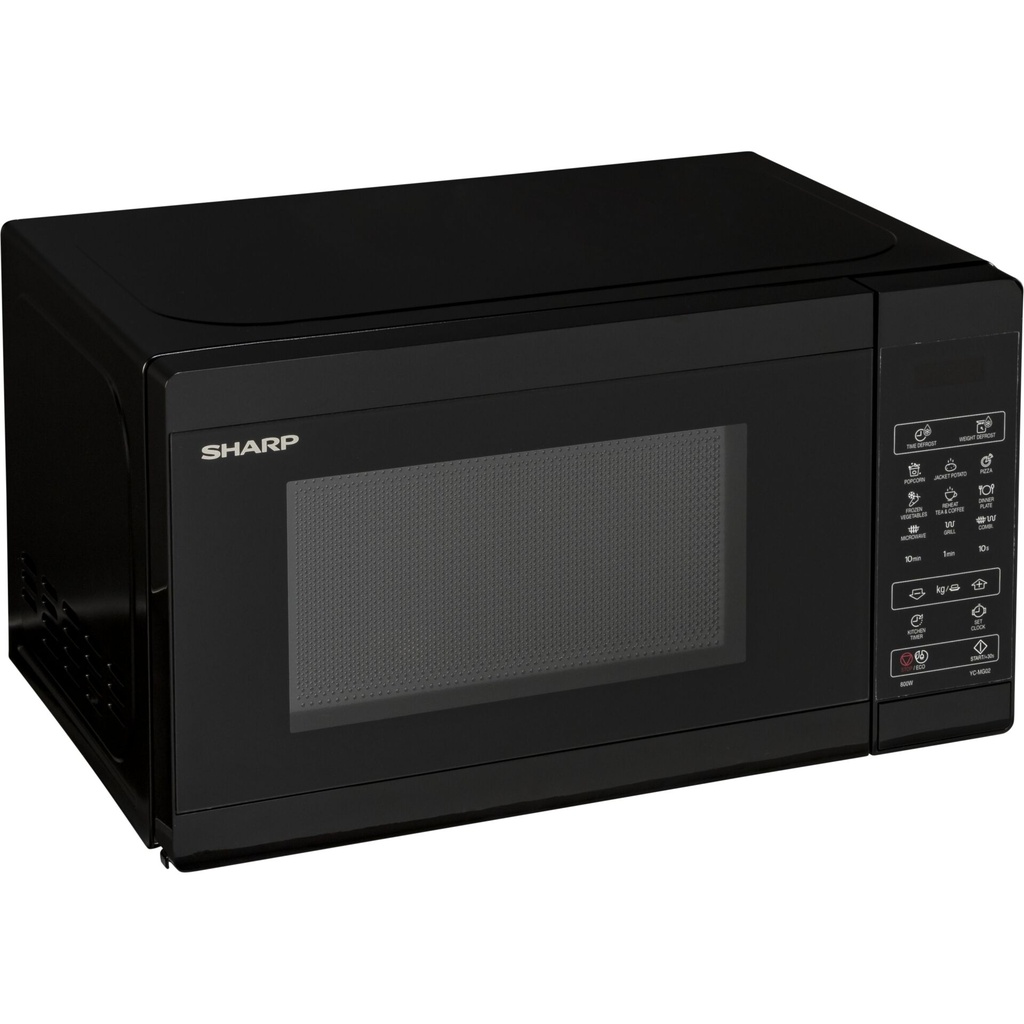 Sharp YC-MG02EB 20L 800W/Grill/Touch Black