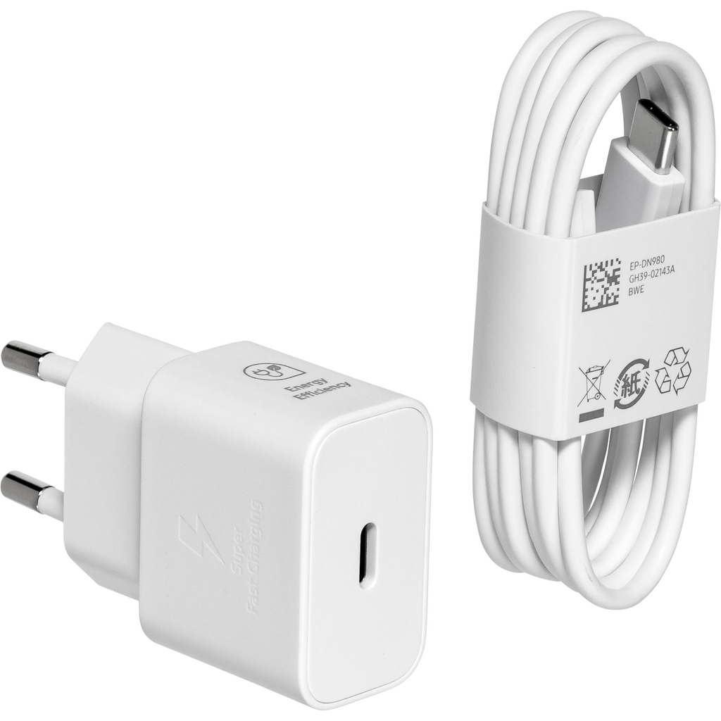 Samsung USB-C Charger 25W incl. USB-C Cable white