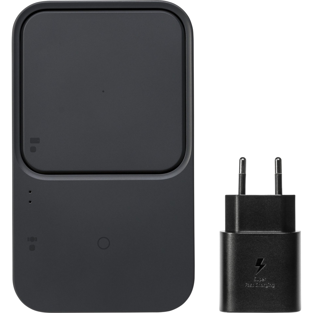 Samsung Wireless Charger Duo With Adapter EP-P5400T,Dark Gray