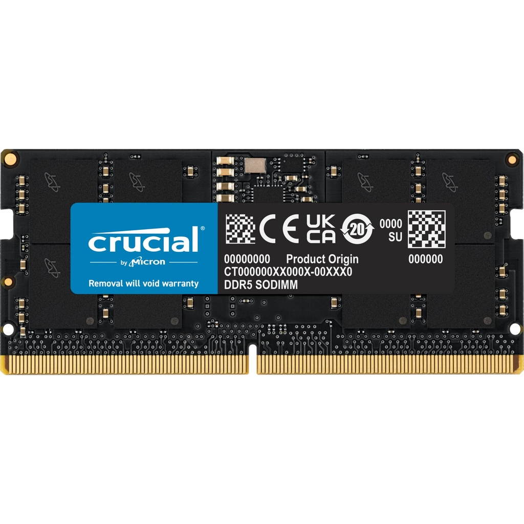 Crucial DDR5-5600           24GB SODIMM CL46 (16Gbit)
