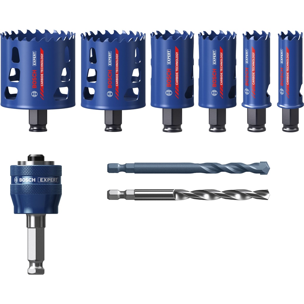 Bosch EXPERT ToughMaterial univ. Hole Saw universal 9-pcs.
