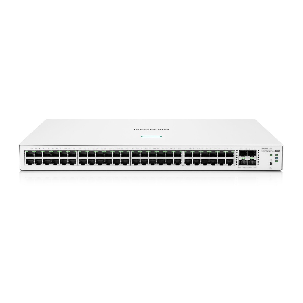HPE Networking Instant On 1830 Switch 48p Gigabit 4p SFP