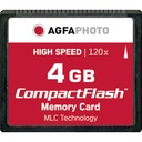AgfaPhoto Compact Flash      4GB High Speed 120x MLC