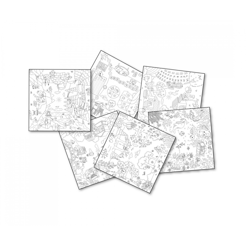 Smoby XXL Colouring Sheets