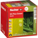 Fischer Dübel SX Plus Green 6x50