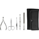 ZWILLING Manicure/Pedicure Set with Nail Nipper, 5-Pc. Leather