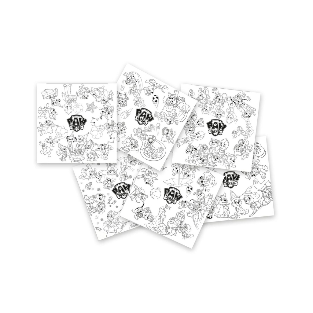 Smoby XXL Colouring Sheets Paw Patrol