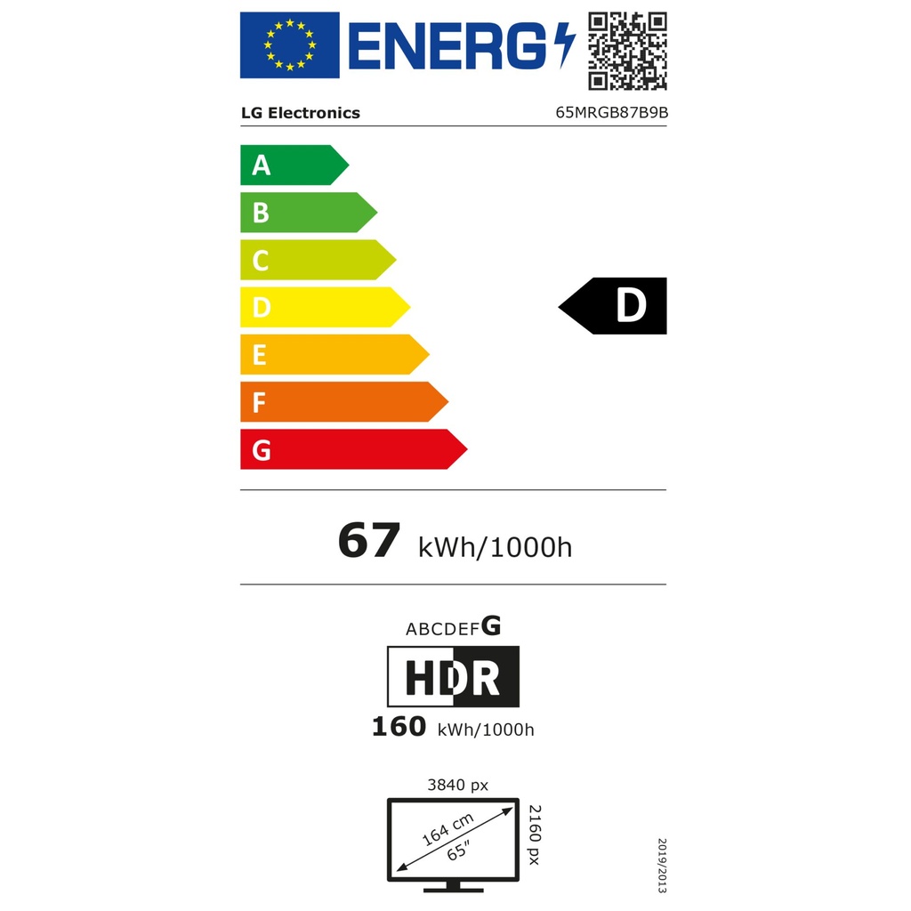 LG 65MRGB87B9B.AEU