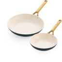 GreenPan Padova Reserve 2 pcs Frypan Set 20+26cm Green