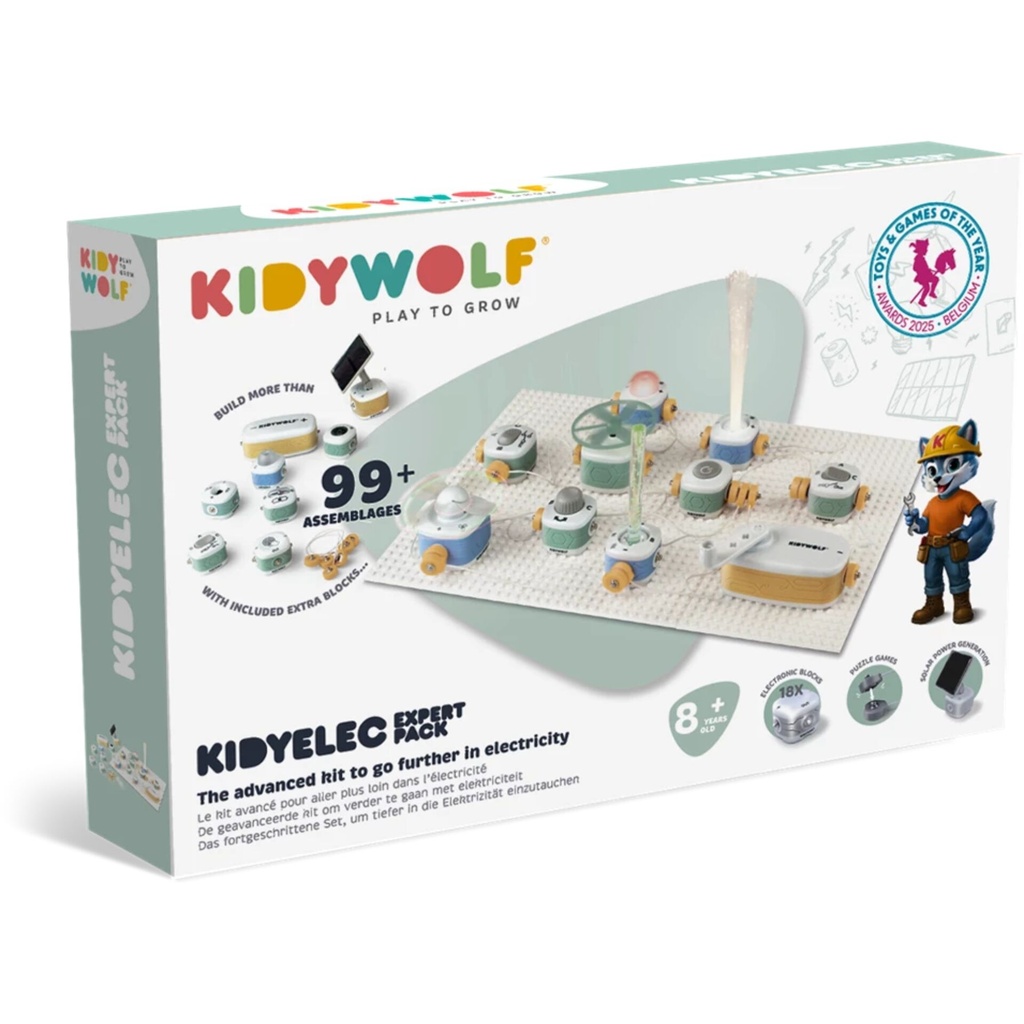 Kidywolf Electricity Experiment Kit 18-pieces