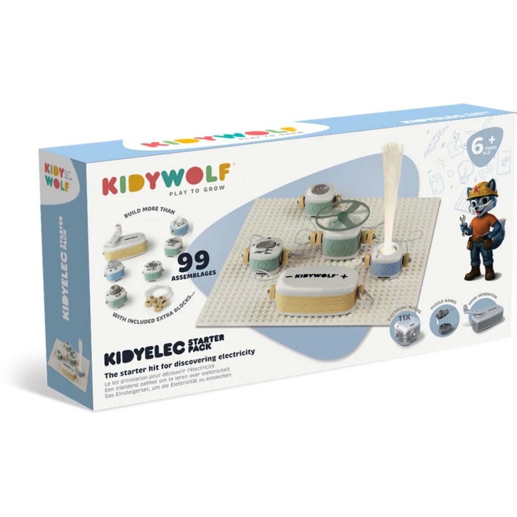 Kidywolf Electricity Experiment Kit 11-pieces