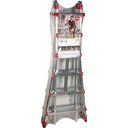 Hailo M80 4x6 Rung Ladder