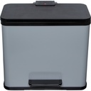 Hailo Öko duo Plus L light grey, matte