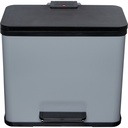 Hailo Öko trio Plus L light grey, matte