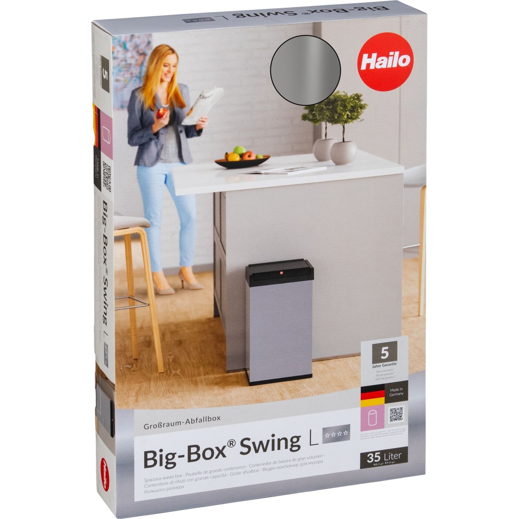Hailo Big-Box Swing L silver