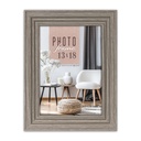 ZEP Munich Grey            13x18 Wood Frame AA657G