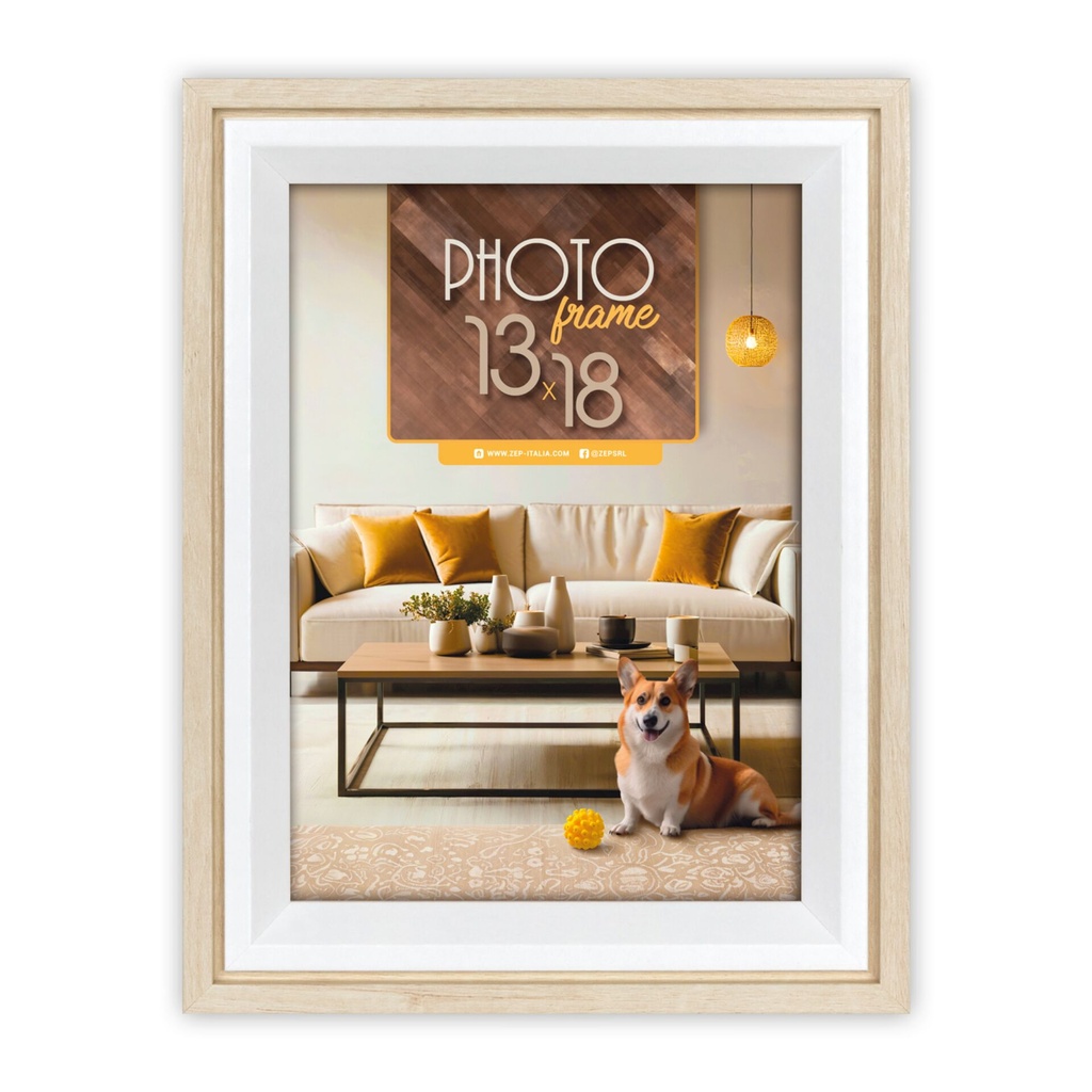 ZEP Bologna Cream          15x20 MDF Frame BG668C