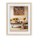 ZEP Bologna Cream          15x20 MDF Frame BG668C