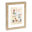ZEP London Box Natural     MRN82 Wood Frame, inner 14x21.5cm
