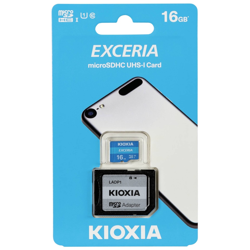 Kioxia Exceria microSDHC 16GB Class 10 UHS-1