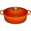 Le Creuset Signature Casserole oval 31 cm volcanic