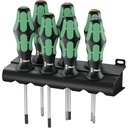 WERA 367/6 TORX BO Kraftform screwdriver set + Rack