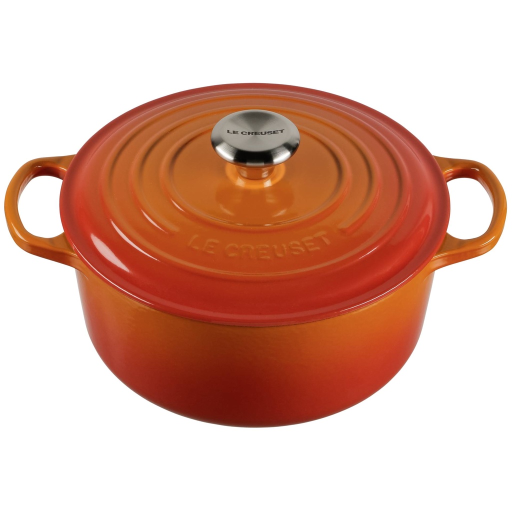 Le Creuset Signature Casserole round 24 cm volcanic