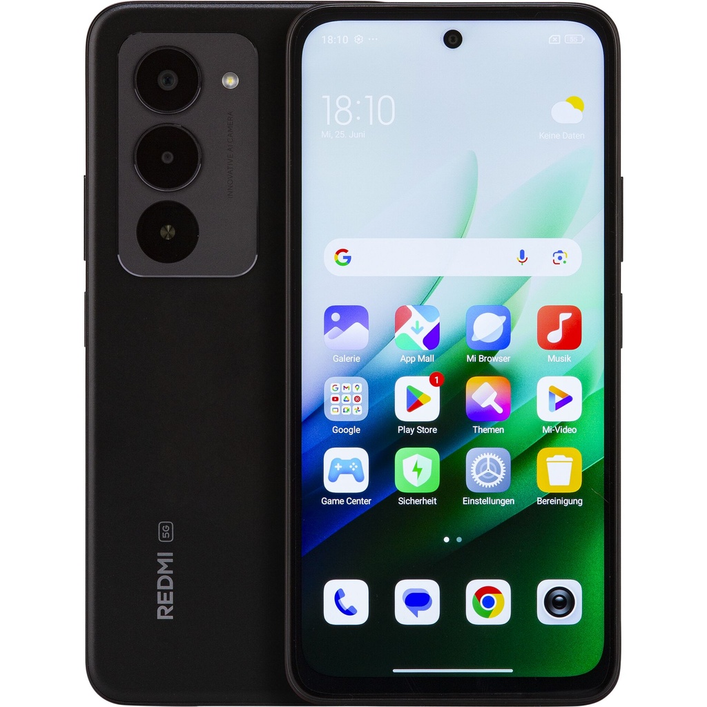 Xiaomi Redmi 15 5G (8GB+256GB) midnight black