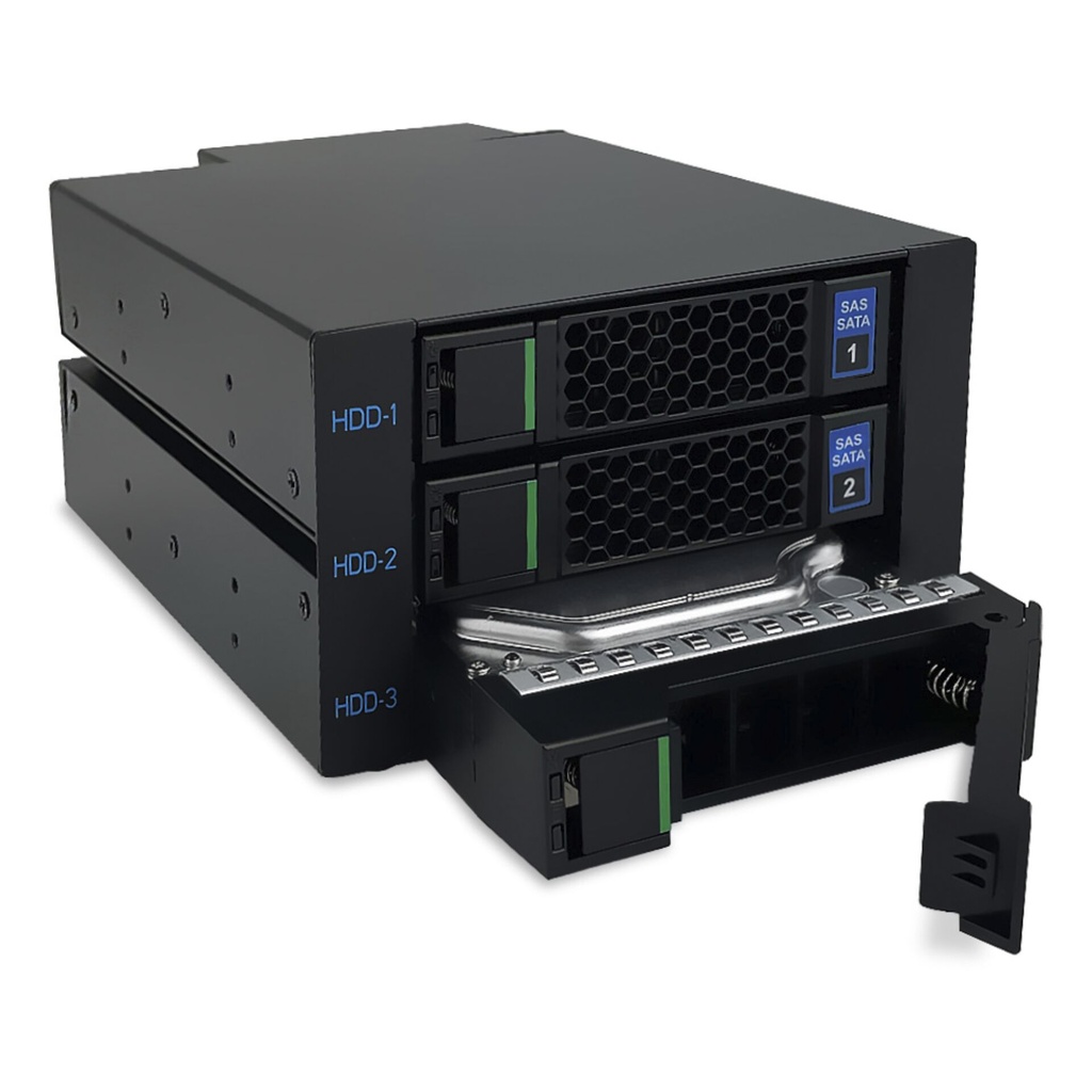 FANTEC WR-C2131-12G/6G Backplane für 3 3,5 /2,5  HDD/SSD
