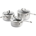GreenPan Premiere Casserole Set 3-piece Stainless Steel