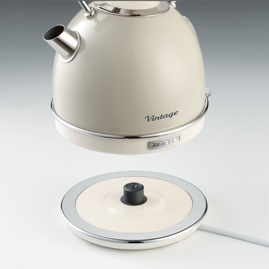 Ariete Vintage Water Kettle 1.7 L, beige