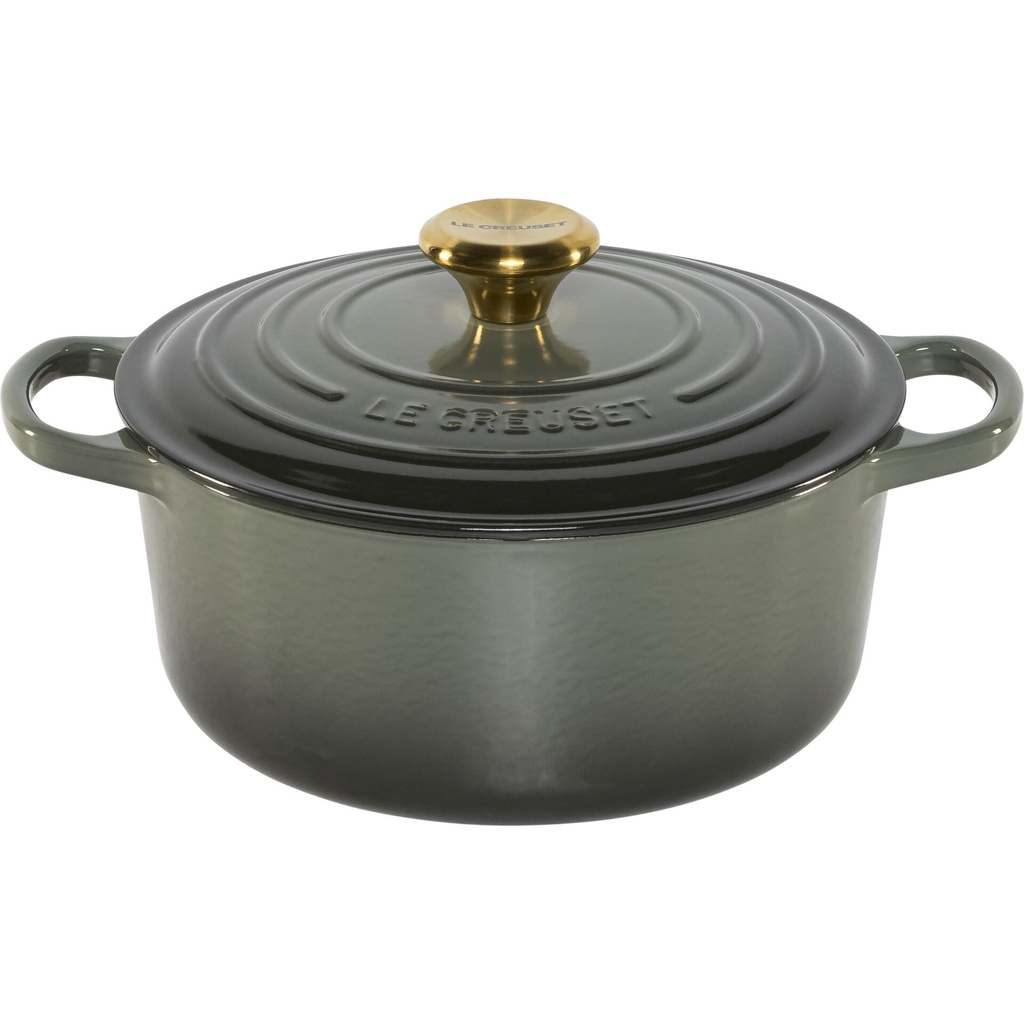 Le Creuset Signature Bräter round 24 cm thyme