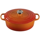 Le Creuset Signature Casserole oval 27 cm volcanic
