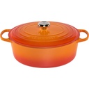 Le Creuset Signature Casserole oval 33 cm volcanic