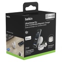 Belkin UltraCharge 25W Qi2 magn. 2in1 Char.adjust.sand WIZ043kqSD