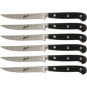 Berkel Adhoc Glossy Black Steak Set 6-pcs. serrated