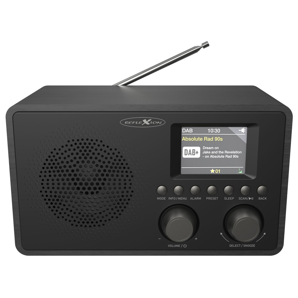 Reflexion HRA1824DAB+ black