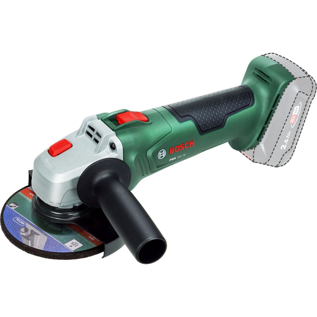 Bosch PWS 18V-70 Cordless Angle Grinder