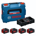 Bosch Starter-Set 2x EXBA18V-55 2x EXBA18V-80 + EXAL18V2-320