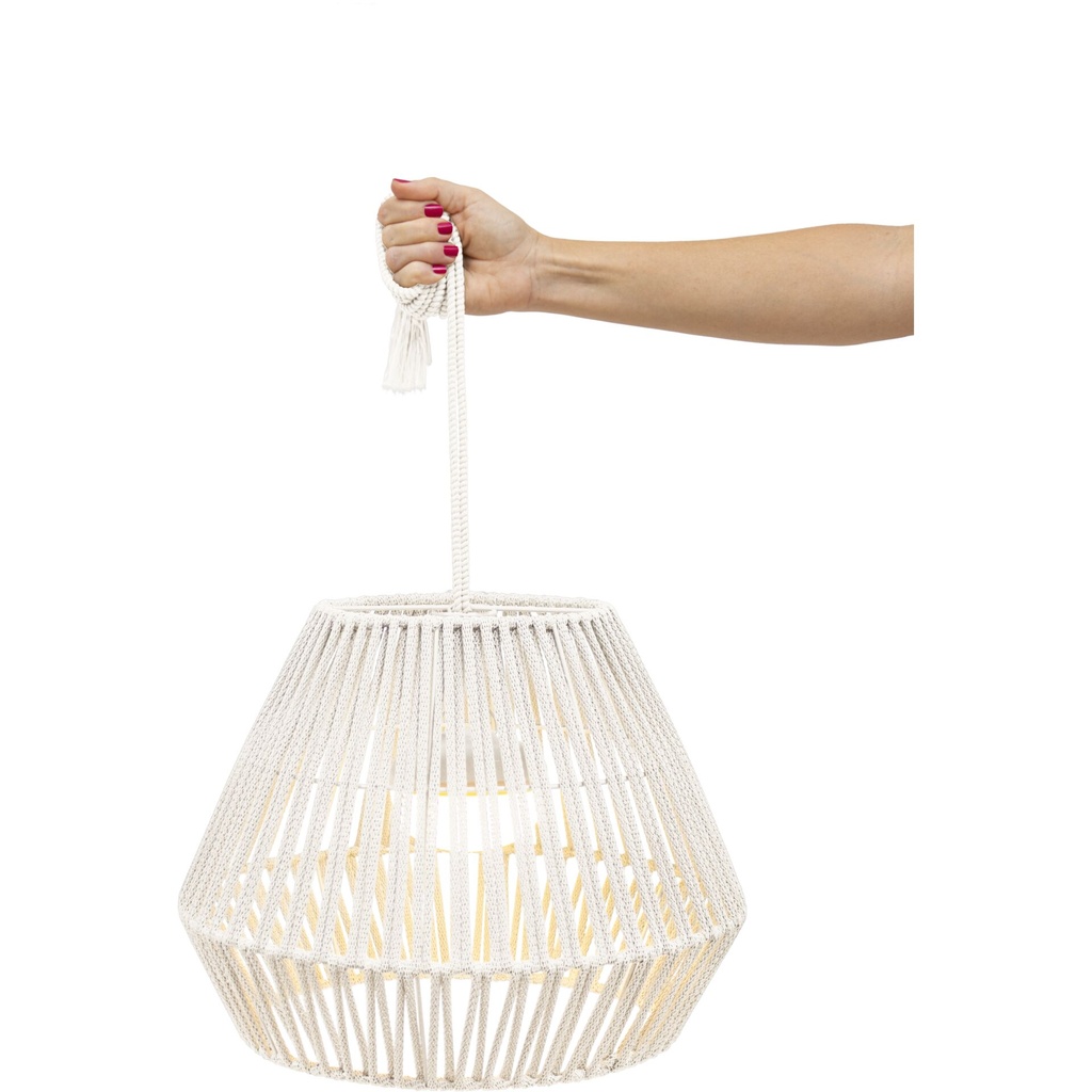 New Garden Conta Hang Pendant Light, white