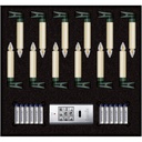 Krinner Lumix Superlight Flame Mini Ivory 12 pcs. Set