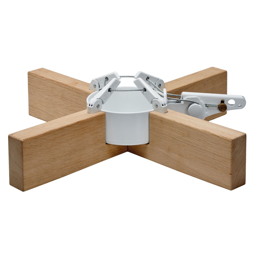 Krinner Kopenhagen white 2.5m / 12cm Christmas Tree Stand