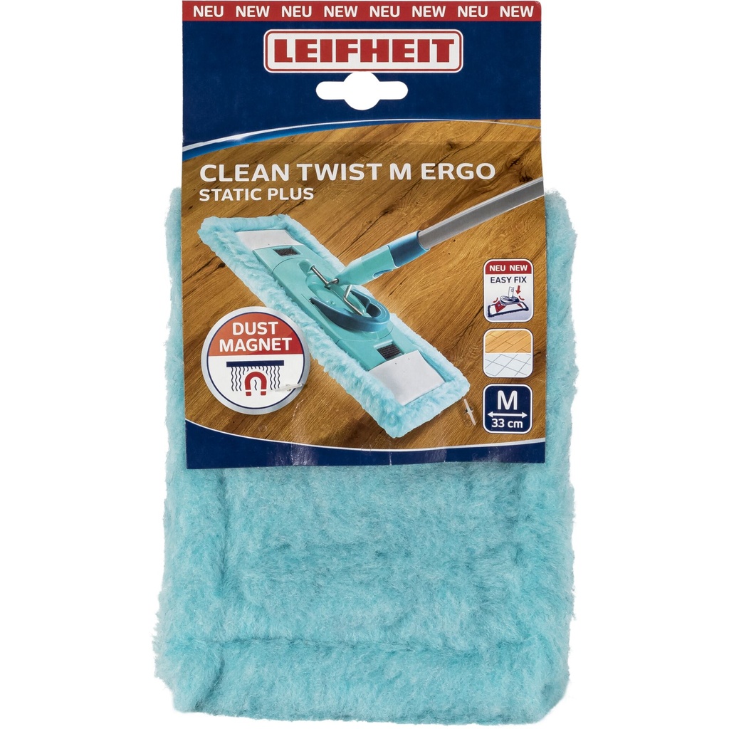 Leifheit Wiper Cover Clean Twist M Ergo static plus