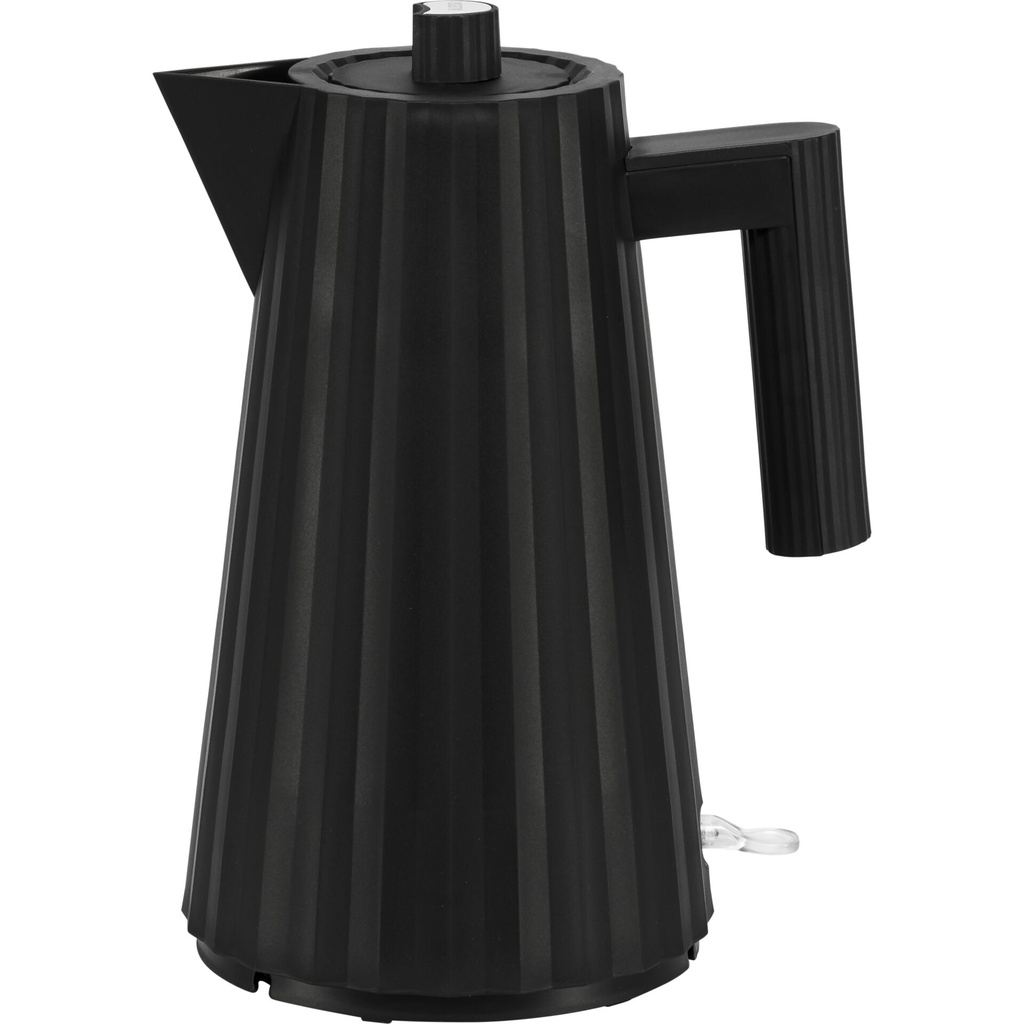 Alessi Plisse Water Kettle Black, 1.7L