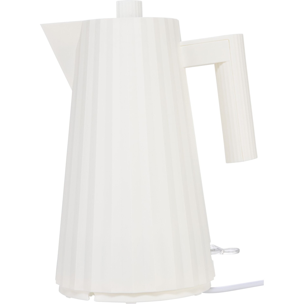 Alessi Plisse Water Kettle White, 1.7L