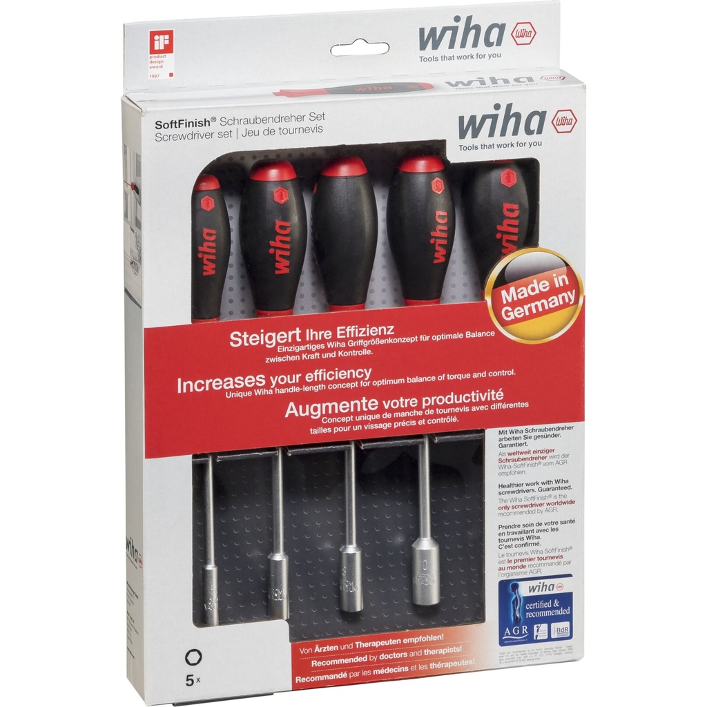 Wiha Screwdriver Set SoftFinish