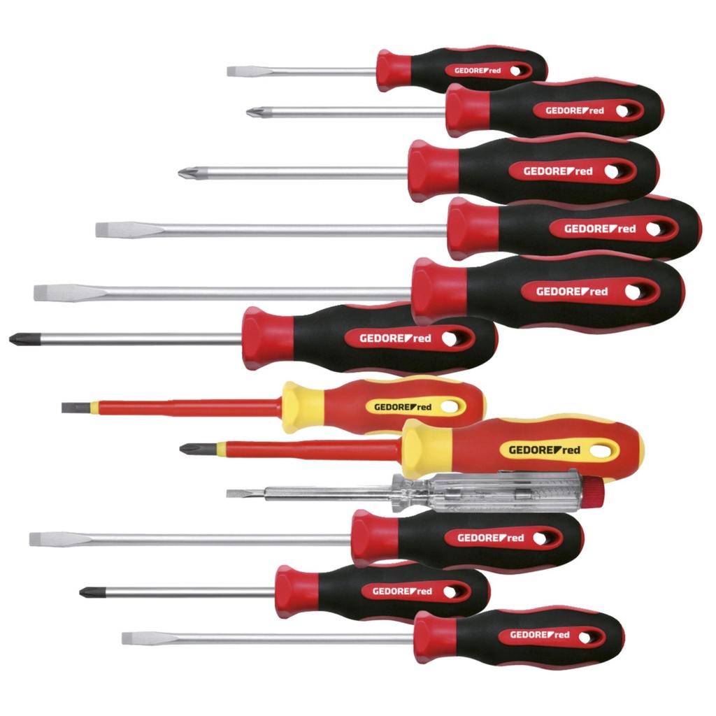 GEDORE red Screwdriver Set XXL 12-pieces