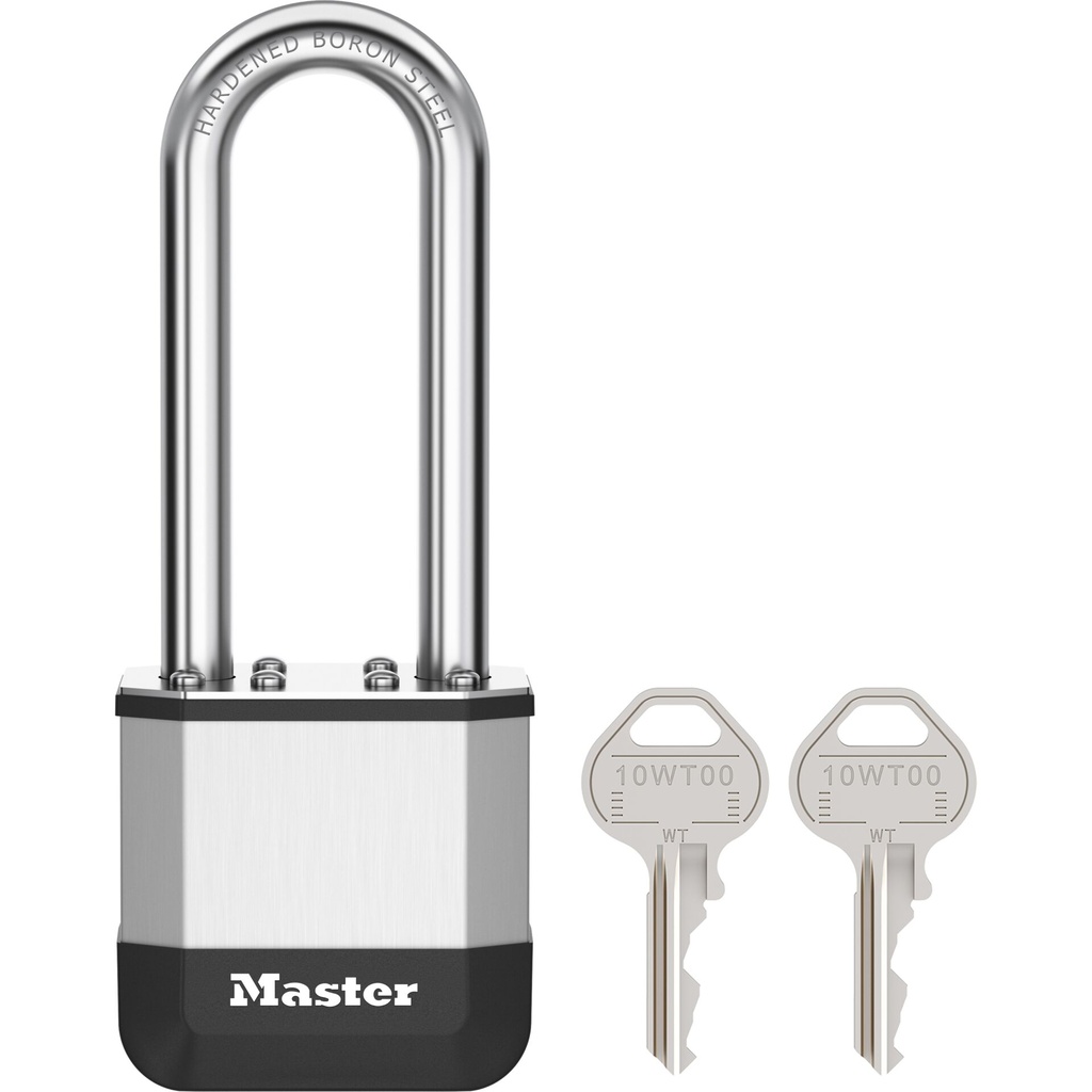 Master Lock Elite Padlock 45mm, 64mm Shackle, 5-Pin Cylinder
