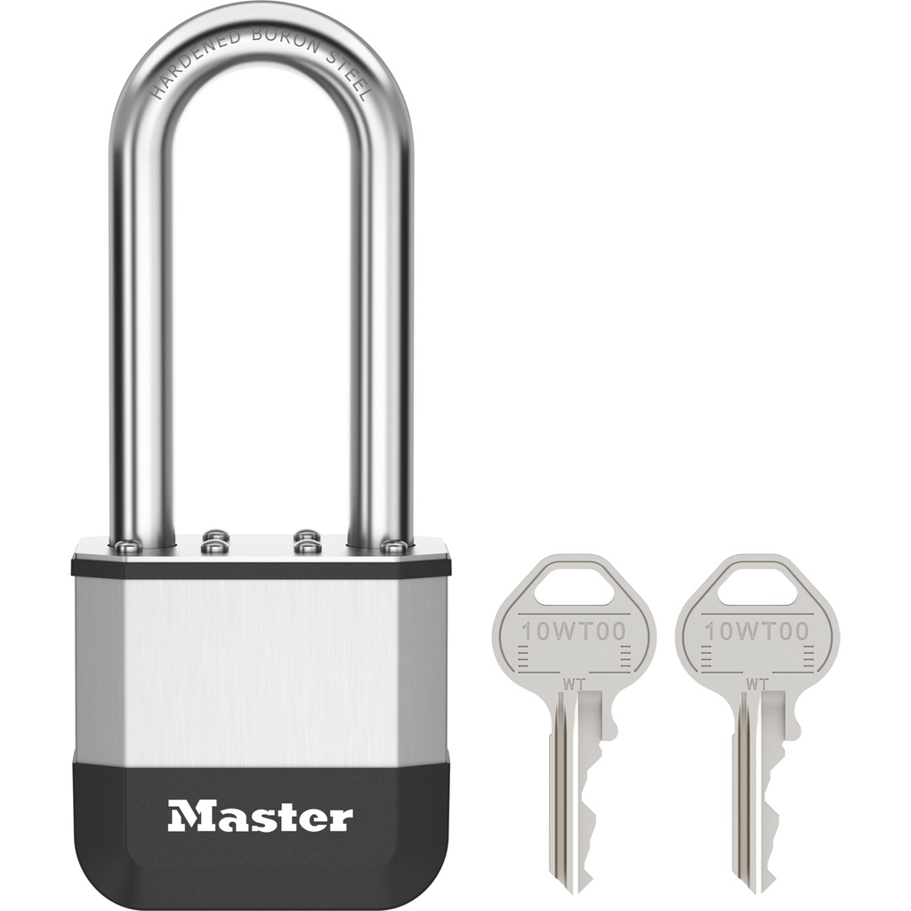 Master Lock Elite Padlock 52mm, 64mm Shackle, 5-Pin Cylinder