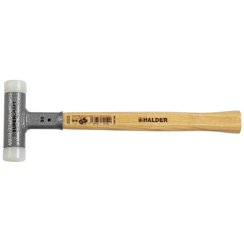 Halder SUPERCRAFT mallets H 30 w. vibr.-reducing handle
